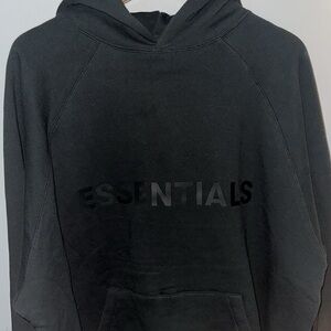 Fear of God Essentials Pullover Hoodie Color Black Size M